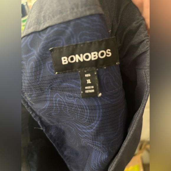 Bonobos Mens Jogger Work Pants size XL Blue - Picture 3 of 3